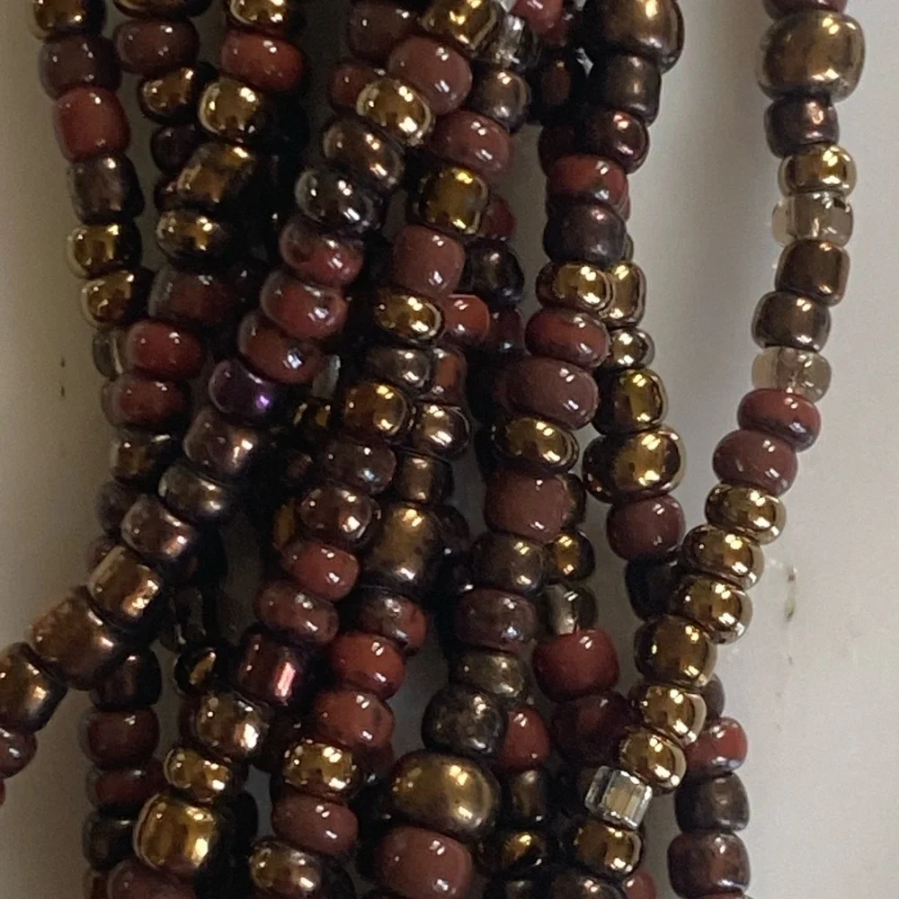 Silpada Multistrand Beaded Necklace 18” inches - Picture 5 of 9